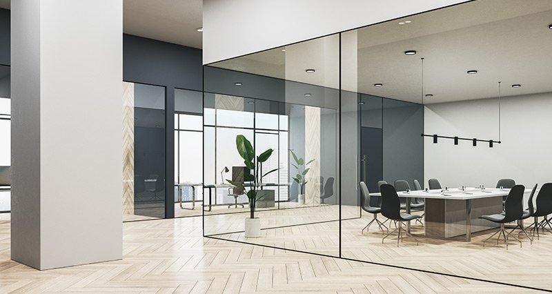 Henderson Glass Warehouse - Glass Partition Walls for Offices