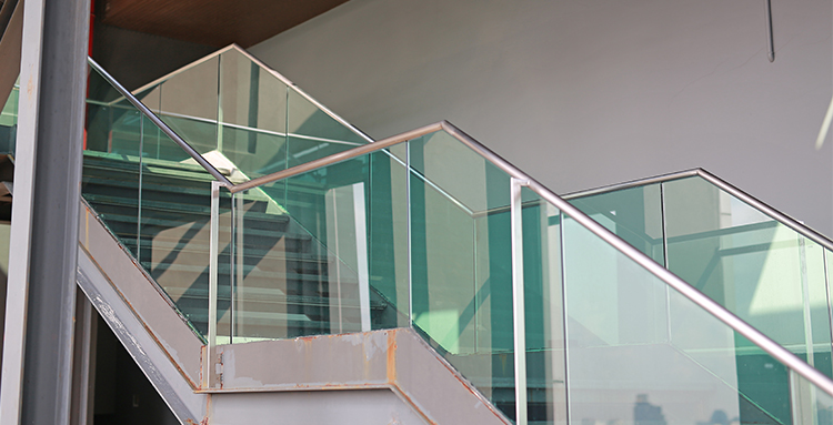 Stairs Runs With Glass Balustrades - Henderson Glass Warehouse